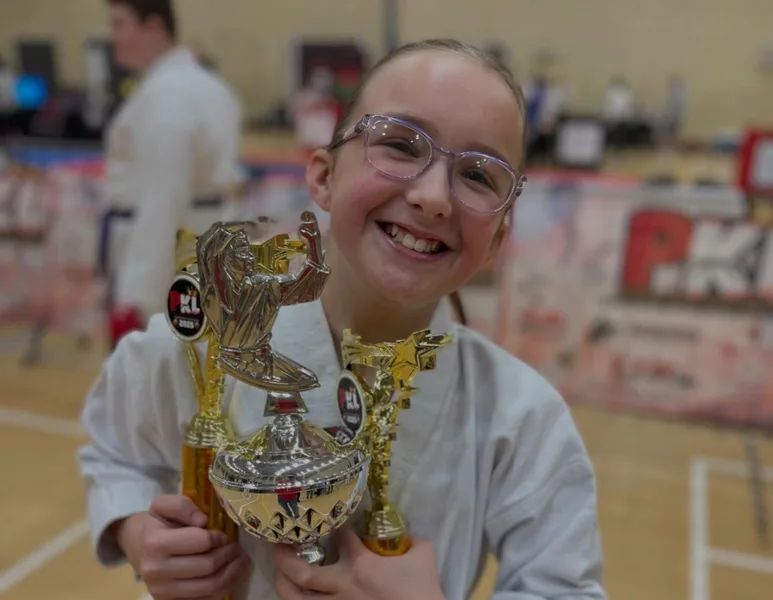 Kara, Assistant Instructor at Maesteg Shotokan Karate Club