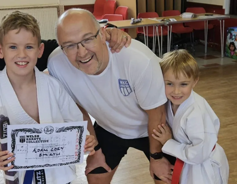 Sensei Mike, Senior Instructor at Maesteg Shotokan Karate Club